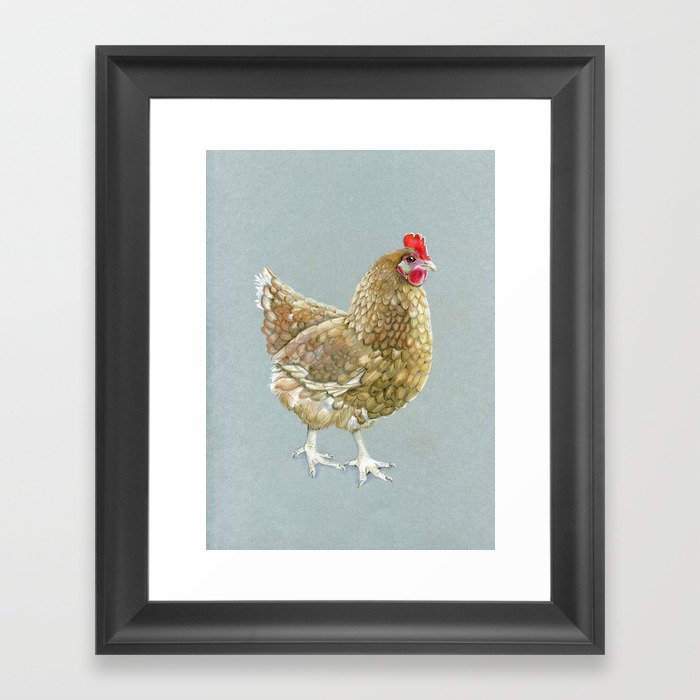 Chicken Framed Art Print