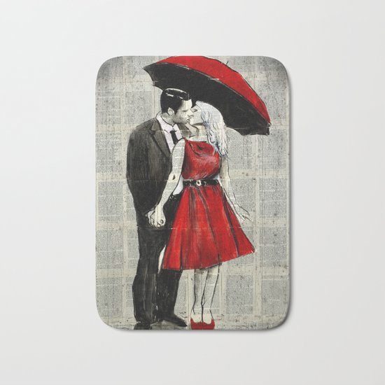 SHE WORE RED Bath Mat