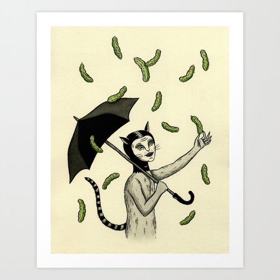 Pickles Art Print