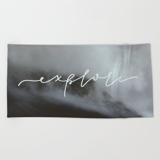 Explore Beach Towel