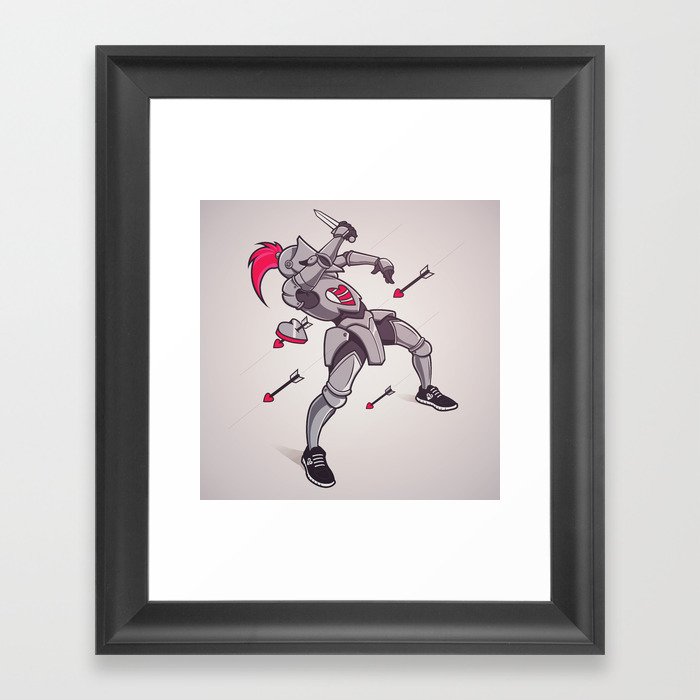 Armor no Amore Framed Art Print