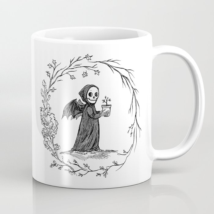 Circle of Life Grim Reaper Coffee Mug