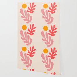 Henri Matisse - Leaves - Blush Wallpaper