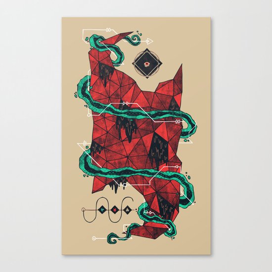 Framework Canvas Print