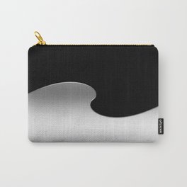 Black and silver Carry-All Pouch