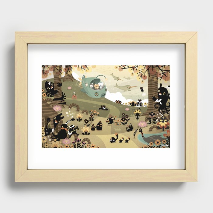 The Octonauts Sea of Shade Recessed Framed Print
