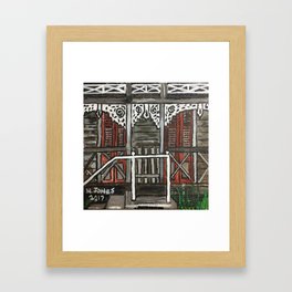 Old House Framed Art Print