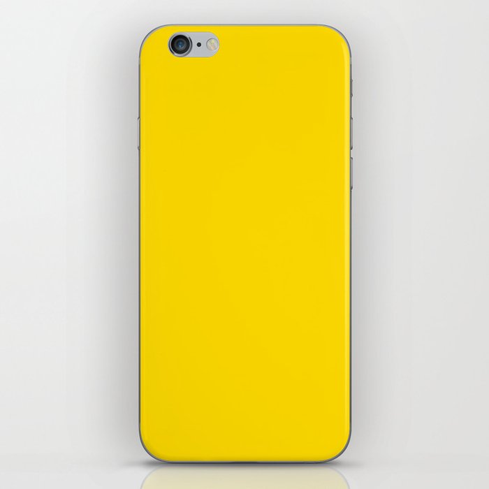 Bumblebee Yellow iPhone Skin