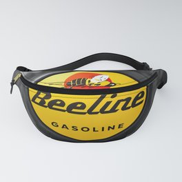 Beeline Gasoline Petrol Gas Station Globe Vintage Oil Company Petroliana Geared Fanny Pack