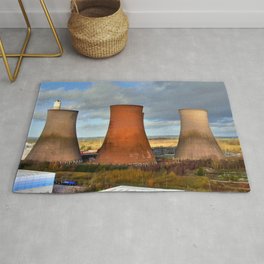 Rugeley Power Station Area & Throw Rug