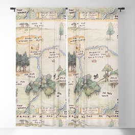 Hundred Acre Wood Blackout Curtain