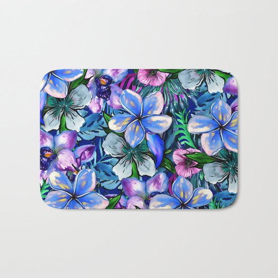 My Tropical Garden 5 - variation Bath Mat