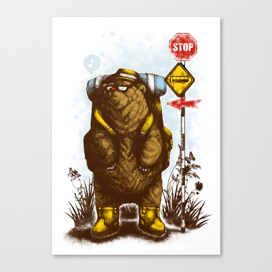 travelling 3.0 Canvas Print
