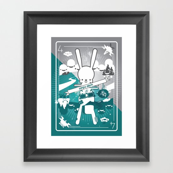 Rabbits Framed Art Print