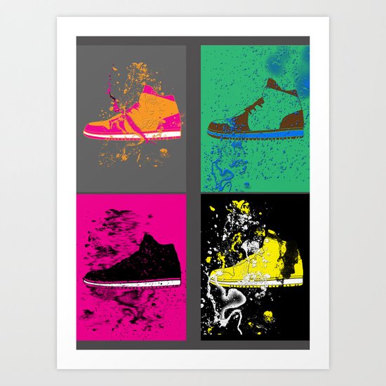 Kicks Art Print