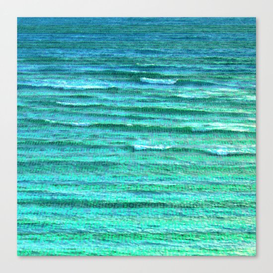 Sea of Indifference Canvas Print
