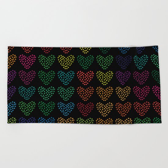 Love Love Love Love Love Beach Towel