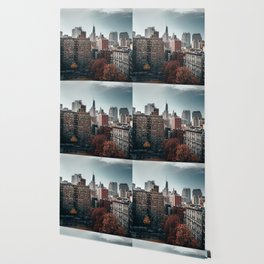 New York City Manhattan skyline Wallpaper