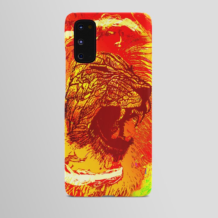 Lion Art Android Case