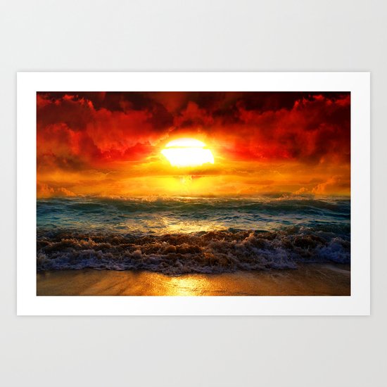 SEA Art Print