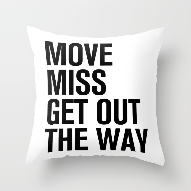 Hip Hopolitely Move Throw Pillow By Danastalker Society6