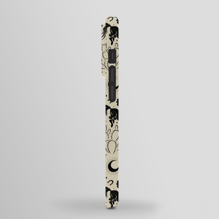 Cowboys and Cacti - cream and black