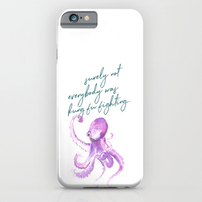 Kung fu fighting iPhone Case