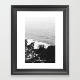 OCEAN WAVES Framed Art Print