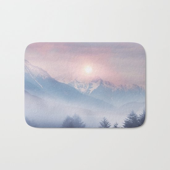 Pastel vibes 11 Bath Mat