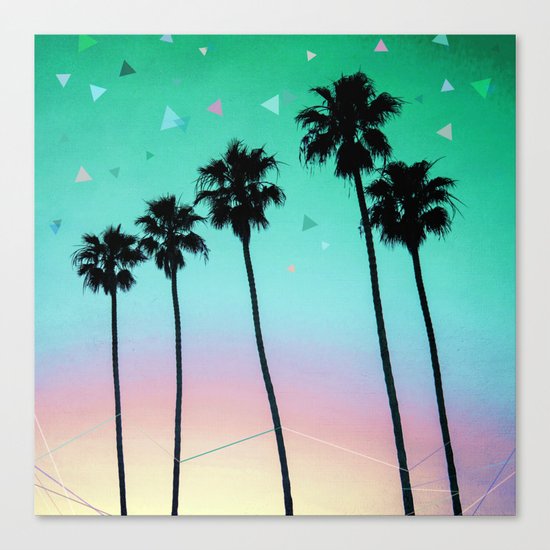 Palm Trees 4 Canvas Print