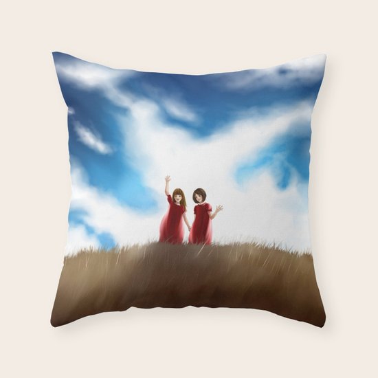 Childhood Throw Pillow