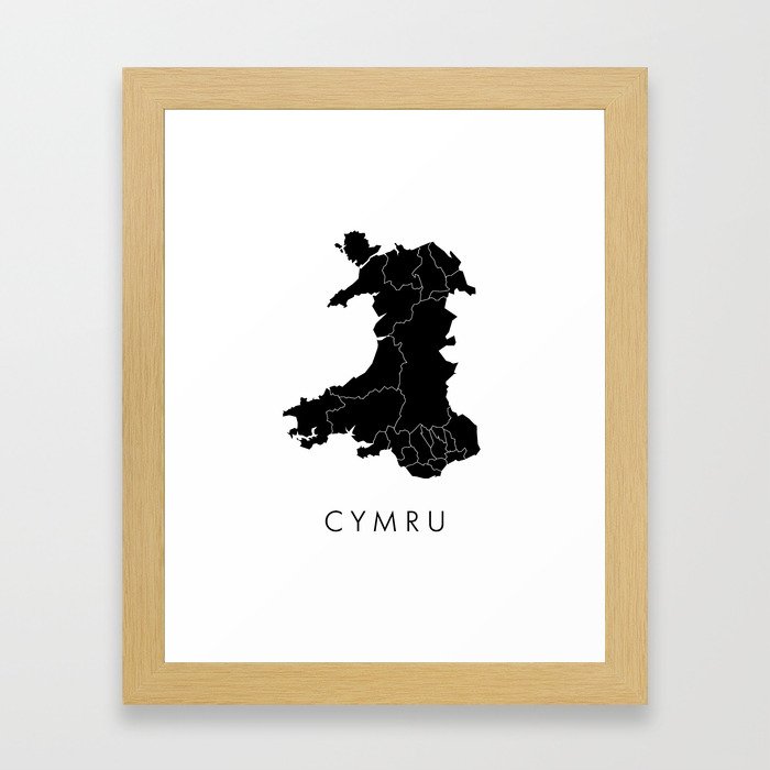 Cymru Am Byth Framed Art Print
