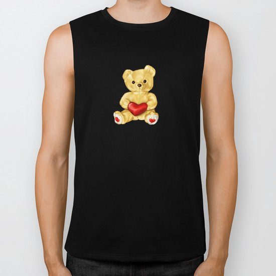 Teddy Bear Hypnotist Biker Tank
