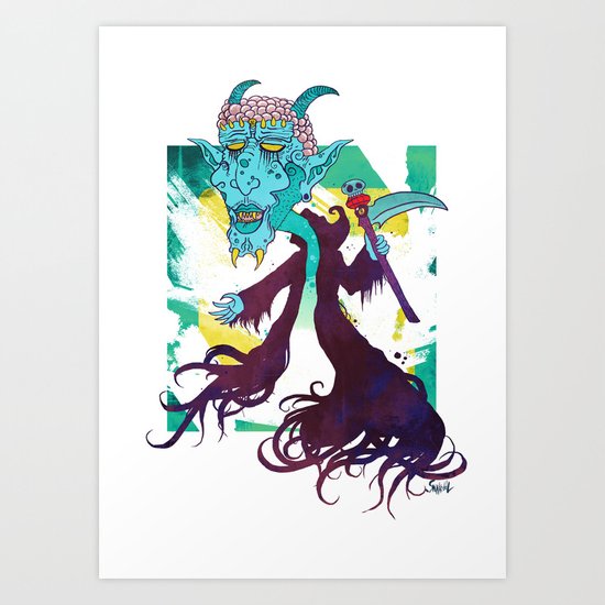 TOKEN Art Print