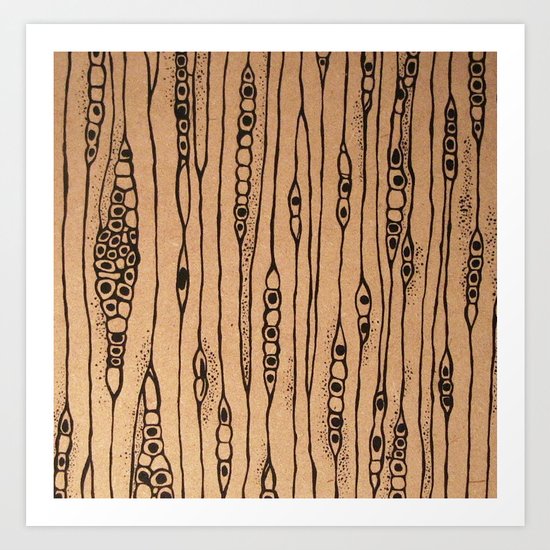 Inside White Pine Art Print