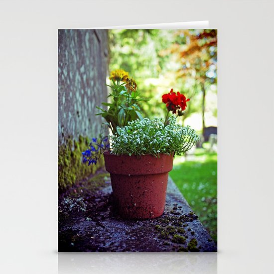 Cemetery plant Stationery Cards