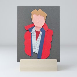 Marty McFly Fanart Mini Art Print