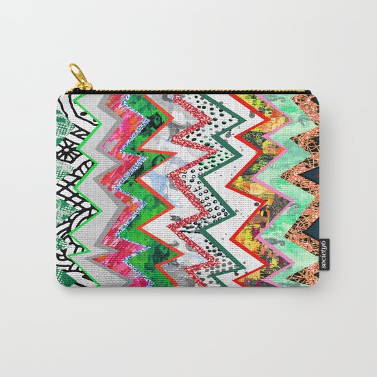 Candy Land Zigzags Carry-All Pouch