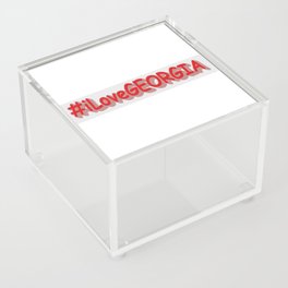 "#iLoveGEORGIA " Cute Design. Buy Now Acrylic Box