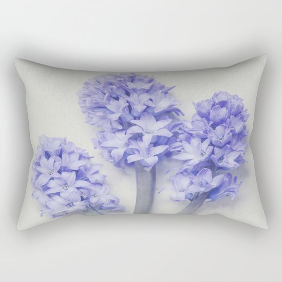 Bright Lilac Hyacinths Rectangular Pillow