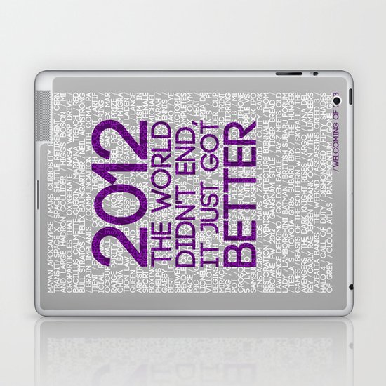 2012...It Was Emotional Laptop & iPad Skin