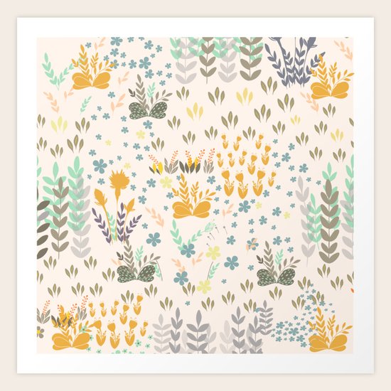 Amy Garden Art Print