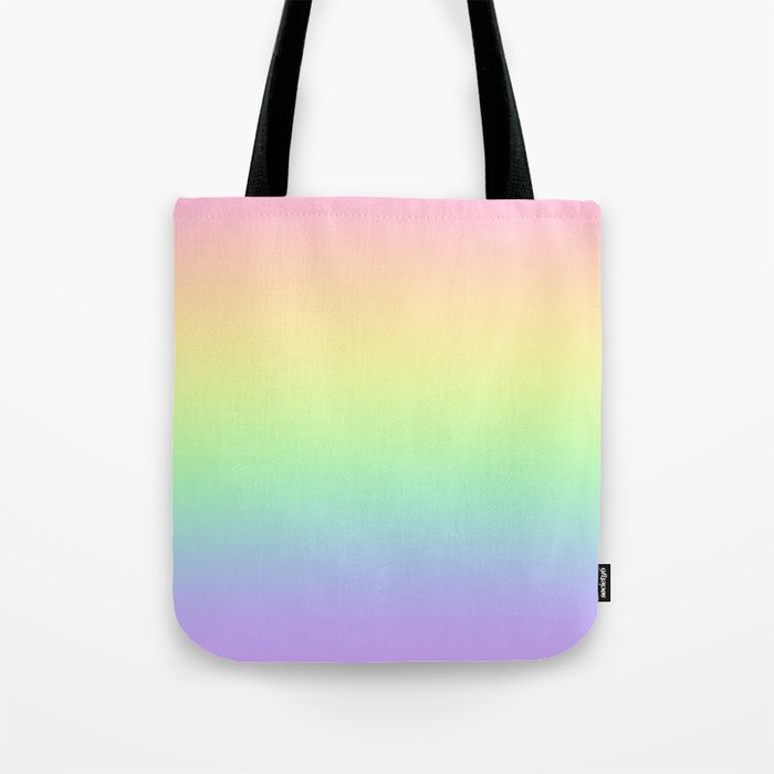 Pastel Rainbow Gradient! Tote Bag