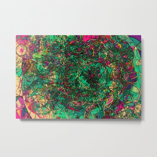 Galactic Dawn Metal Print