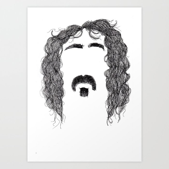 Frank Zappa Art Print