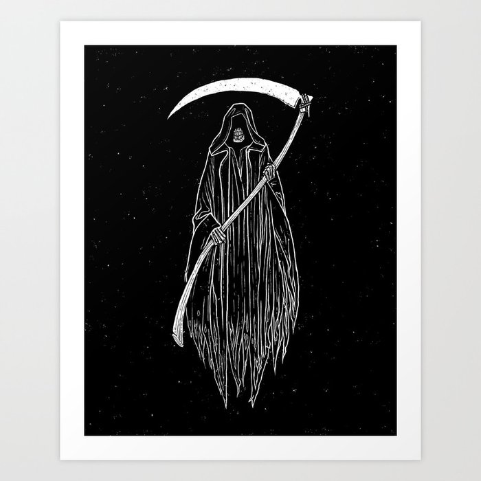 Memento Mori Art Print By Jamieleonard Society6