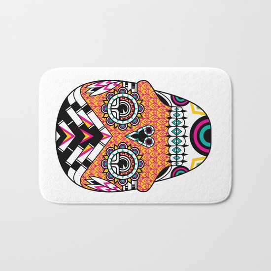 Deco Skull Bath Mat