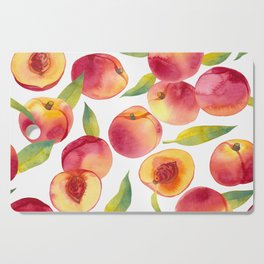 peache fruit pattern Cutting Board