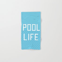 Pool Life Swimmer Hand & Bath Towel