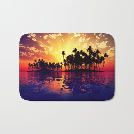 Coconut Island Bath Mat